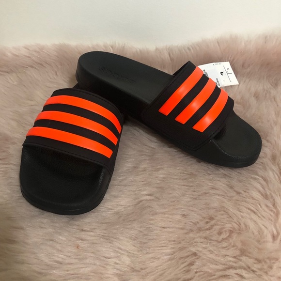 big kids adidas slides